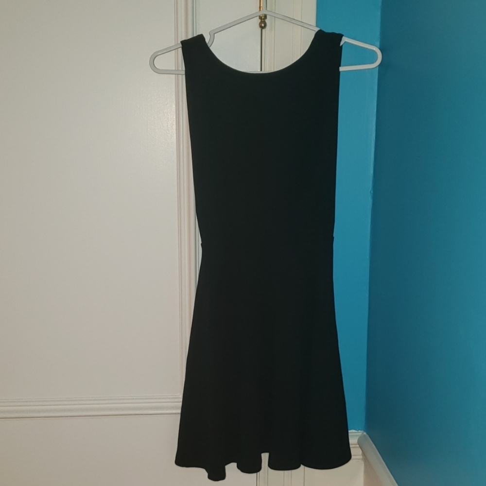 American Apparel Ponte Sleeveless Skater Dress